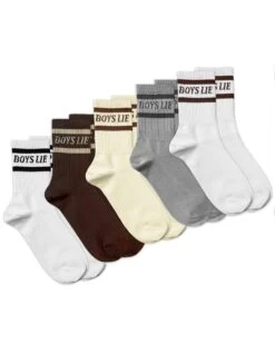 BOYS LIE X Neutral Pack Socks - Set Of 5