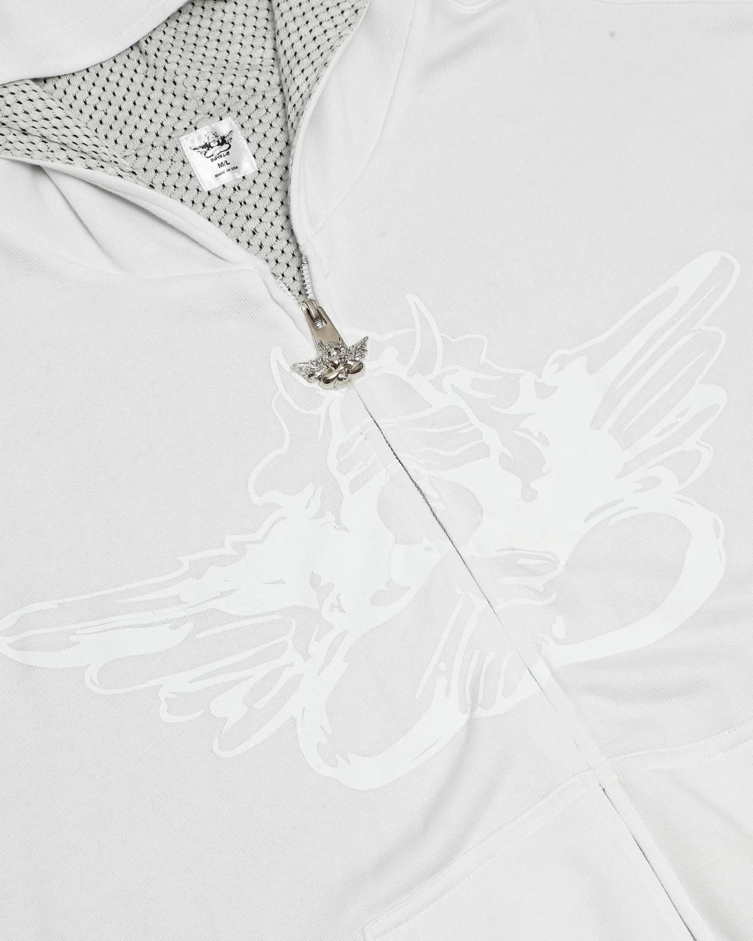 BOYS LIE X Smitten Zip-Up Boyfriend Hoodie - Image 9