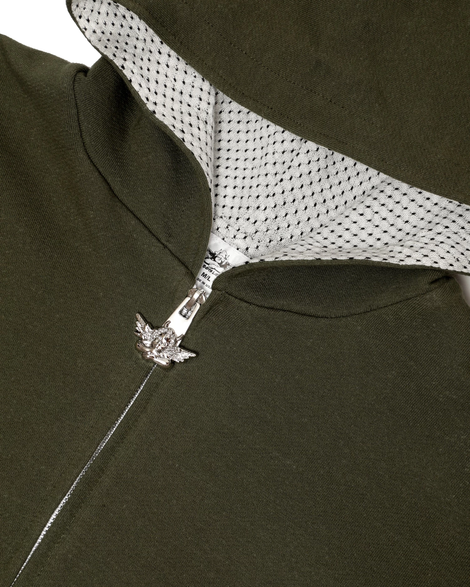 BOYS LIE X On The Edge Zip-Up Boyfriend Hoodie - Image 9