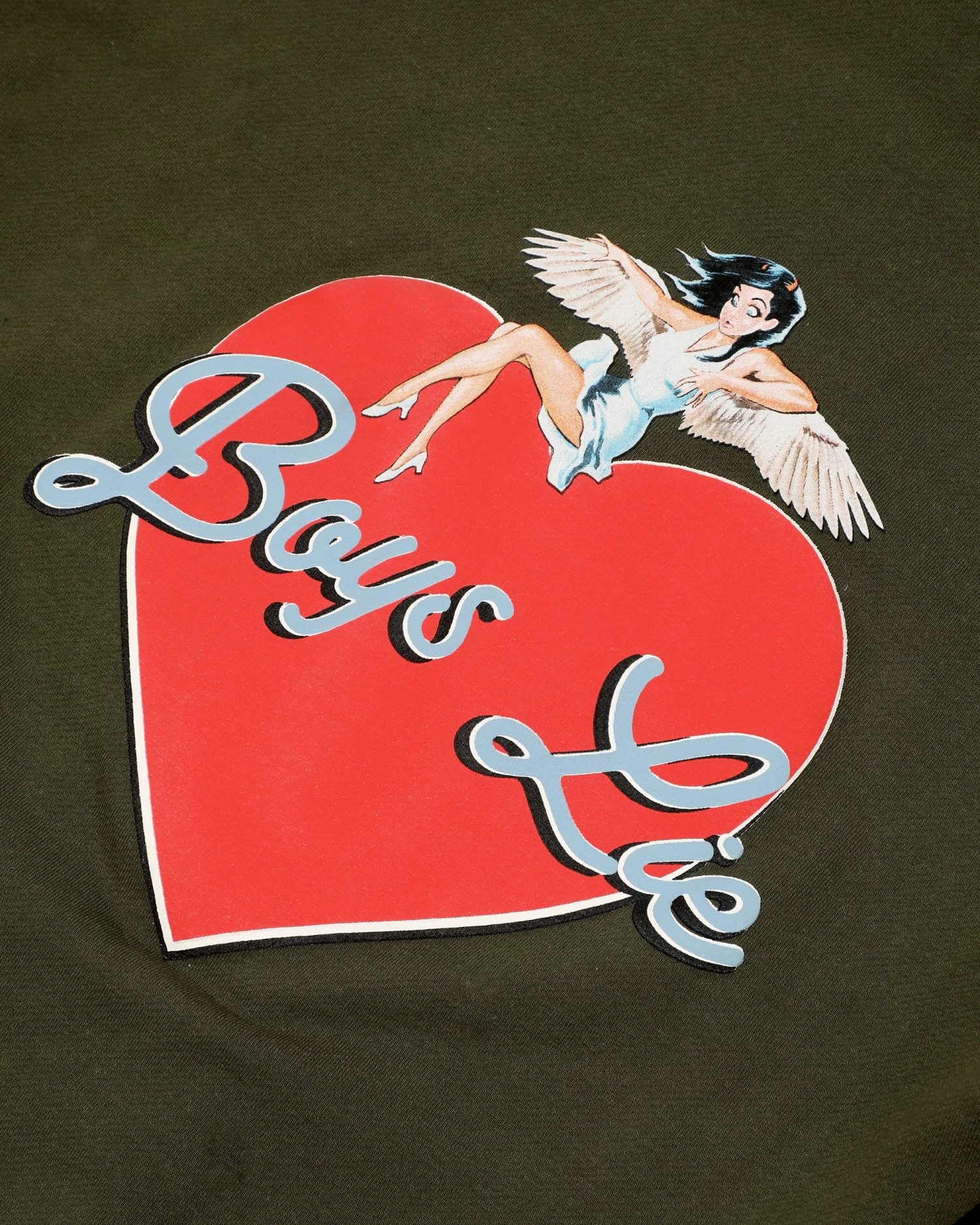 BOYS LIE X On The Edge Zip-Up Boyfriend Hoodie - Image 10