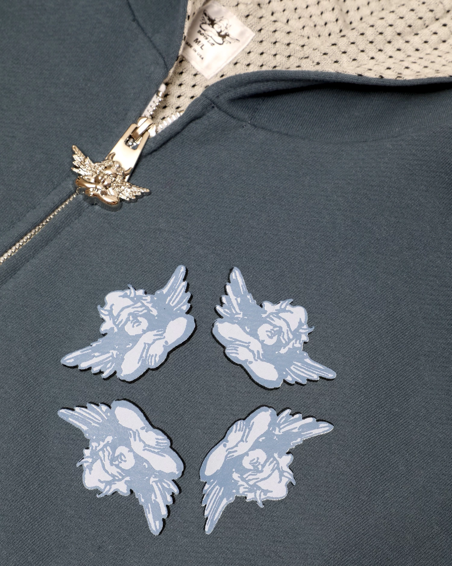 BOYS LIE X No Smoke Zip-Up Boyfriend Hoodie - Image 9