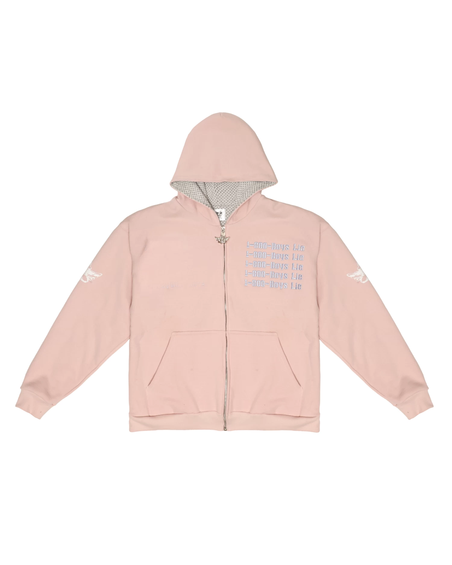 BOYS LIE X 1-800 Revival Zip-Up Boyfriend Hoodie - Image 7