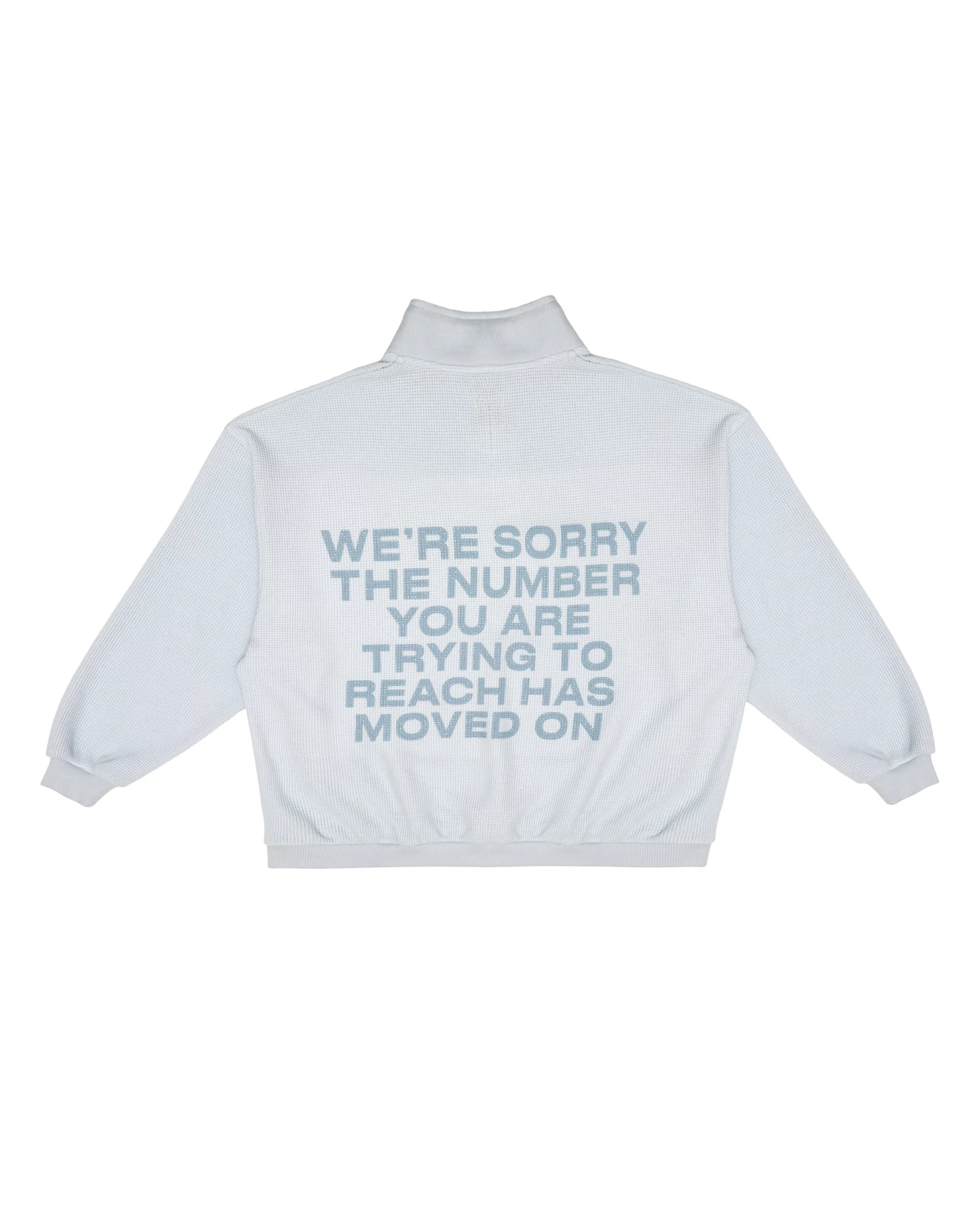 BOYS LIE X Blue 1-800 Reunion Henley Crewneck - Image 8