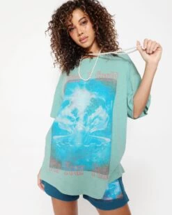 BOYS LIE X Green Washed Up Boyfriend Tee