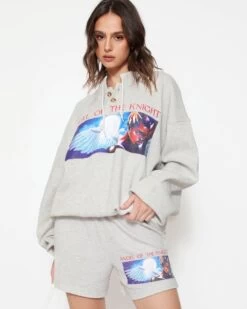 BOYS LIE X Knightlight Henley Crewneck