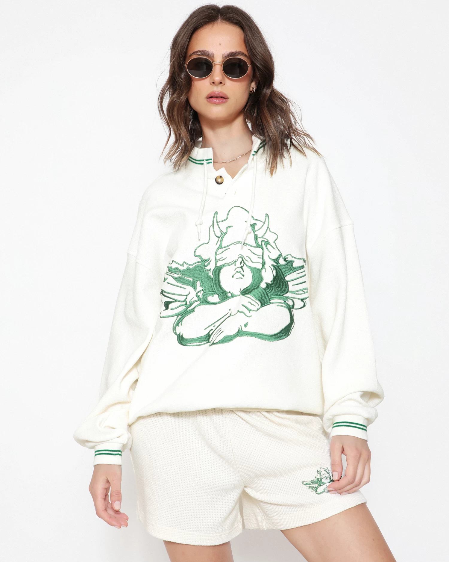 BOYS LIE X Cherub University Thermal Boyfriend Shorts - Image 4