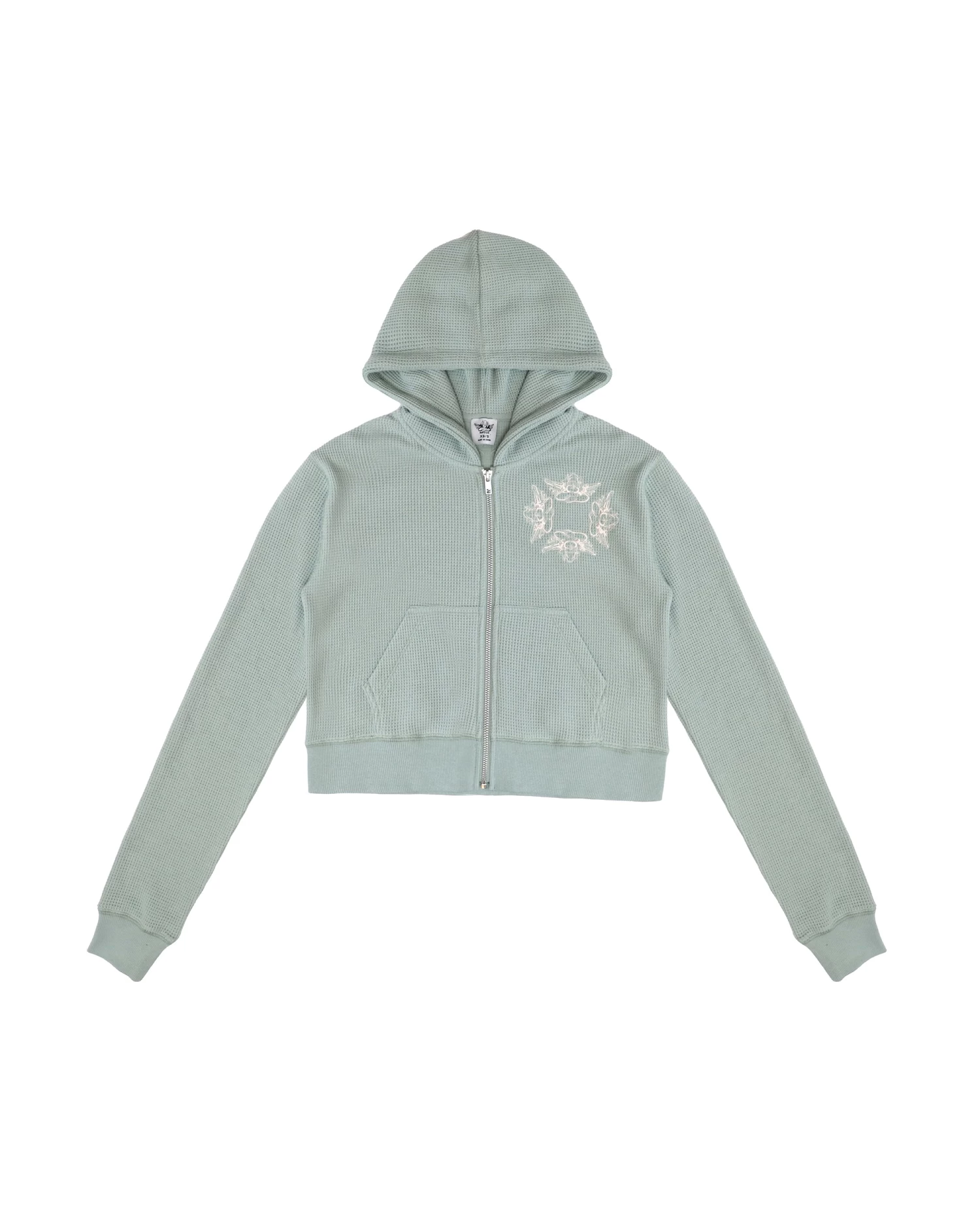 BOYS LIE X Eyes Wide Shut Thermal Zip-Up Hoodie - Image 13