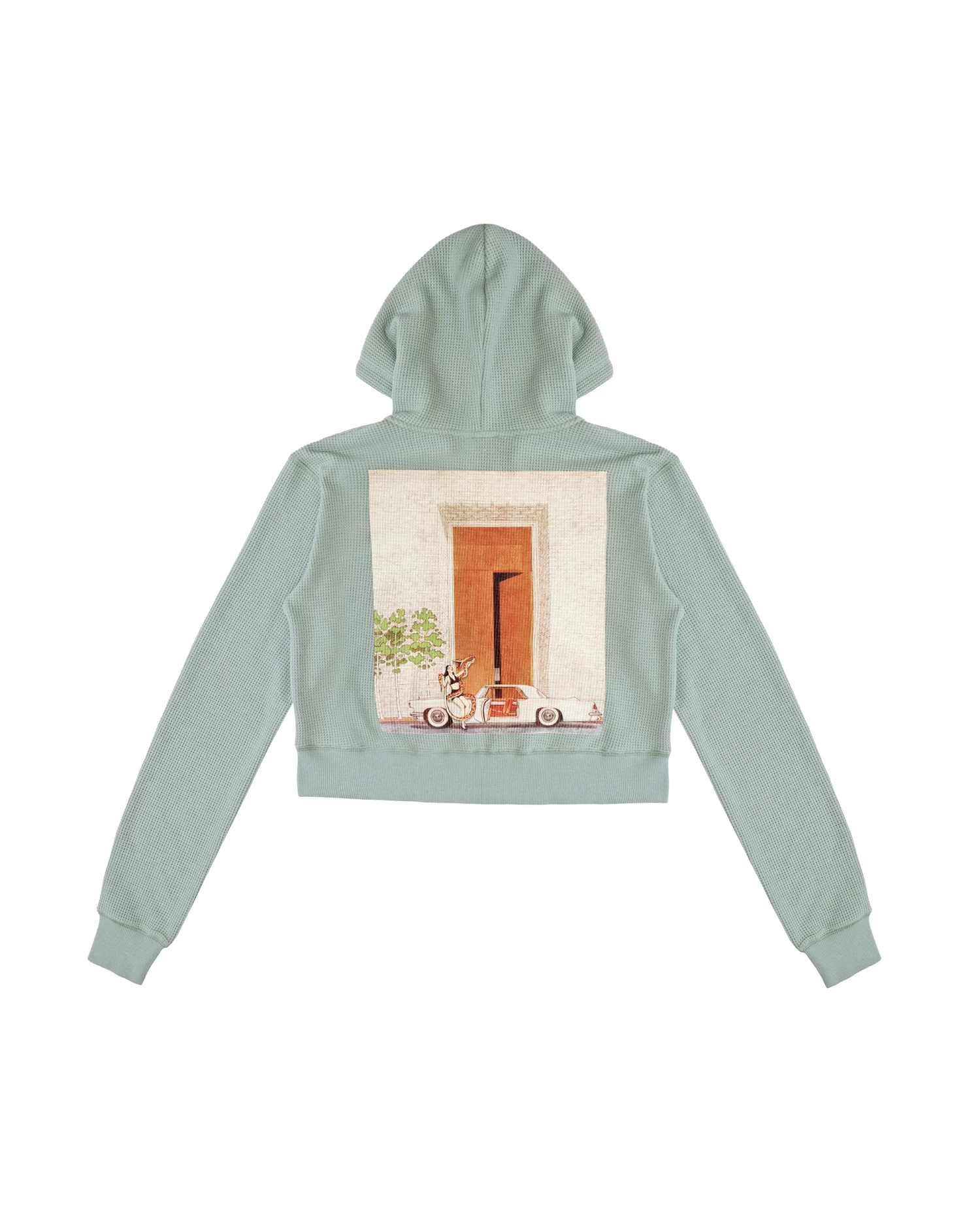 BOYS LIE X Eyes Wide Shut Thermal Zip-Up Hoodie - Image 14