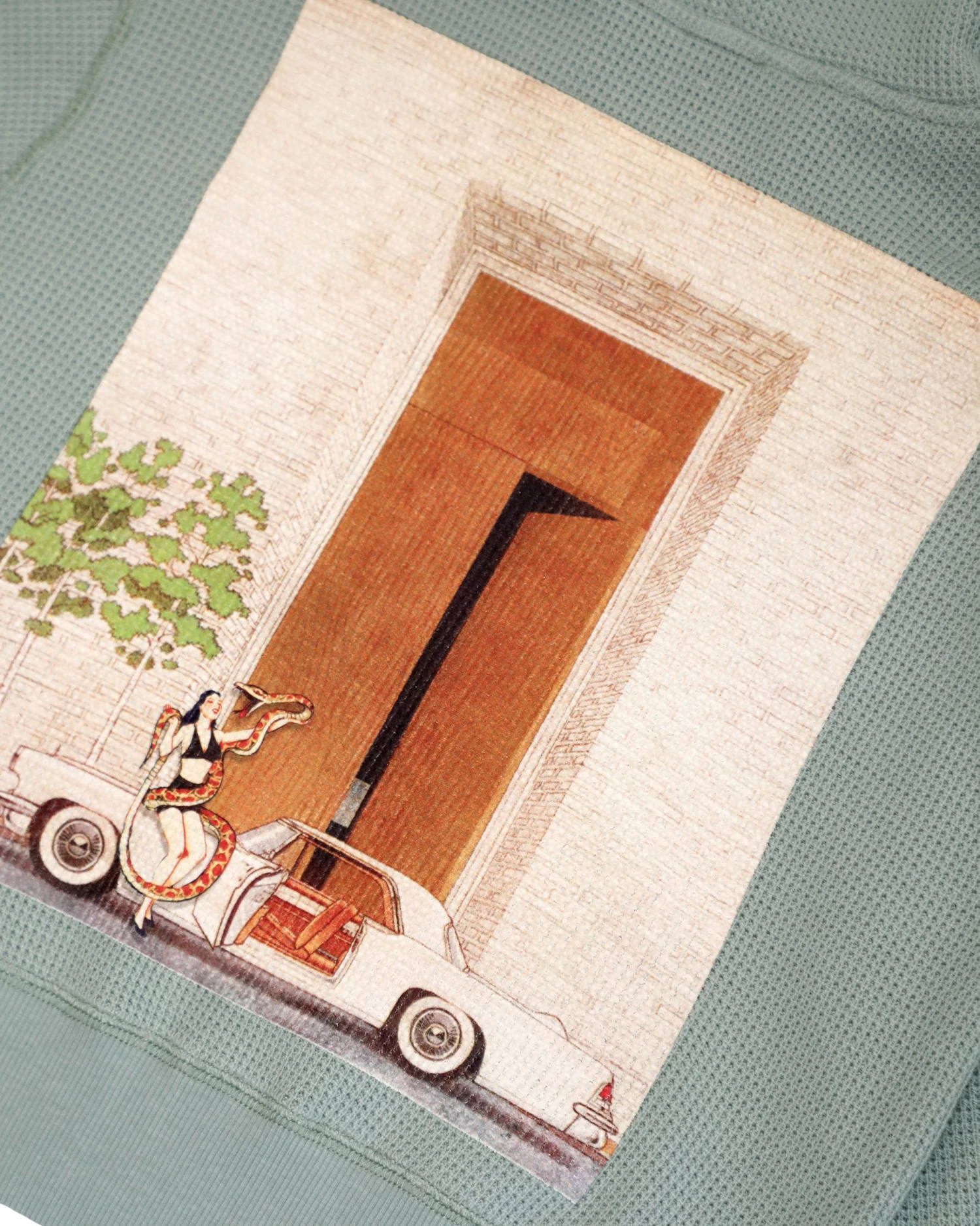 BOYS LIE X Eyes Wide Shut Thermal Zip-Up Hoodie - Image 16