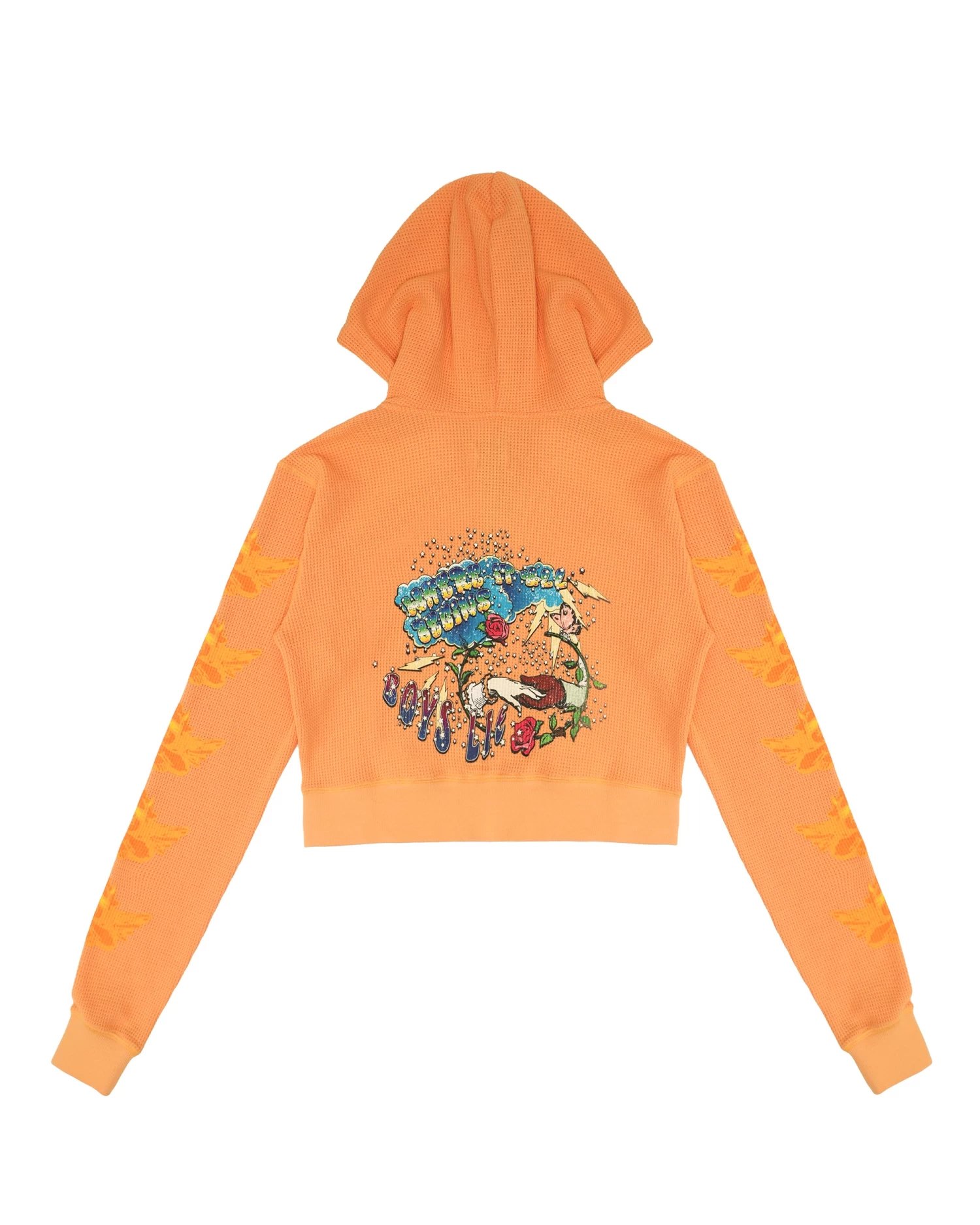 BOYS LIE X Where It Begins Thermal Zip-Up Hoodie - Image 12