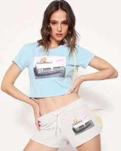 BOYS LIE X Fare Enough Crop Tee