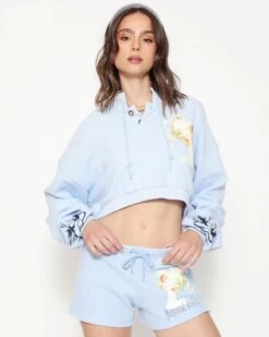 BOYS LIE X Perpetual Feelings V2 Henley Cropped Crewneck