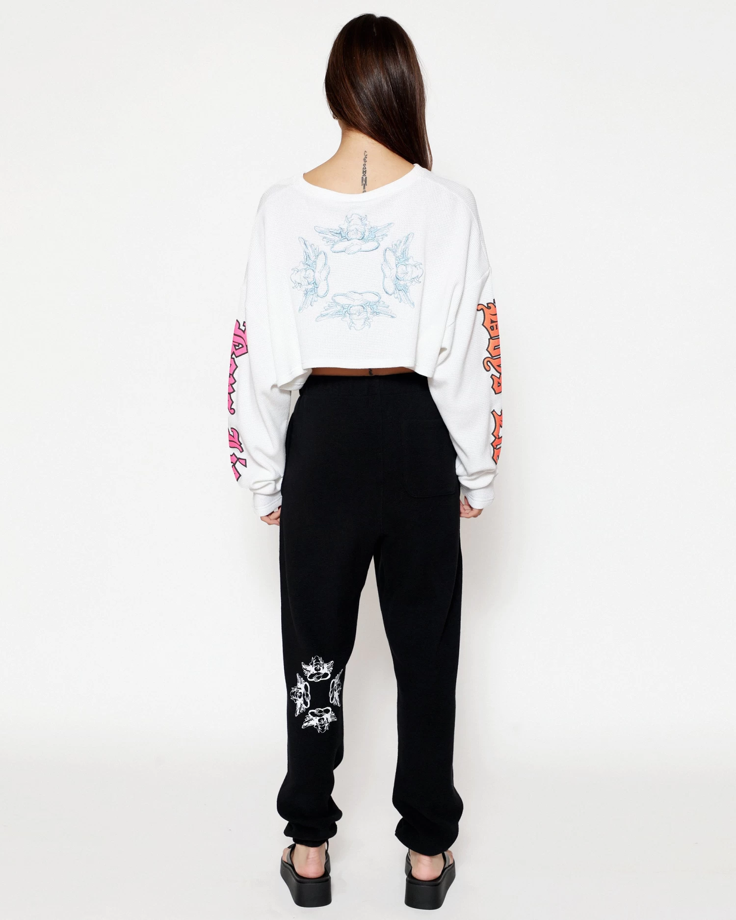 BOYS LIE X Nestled Up Longsleeve Crop Tee - Image 4