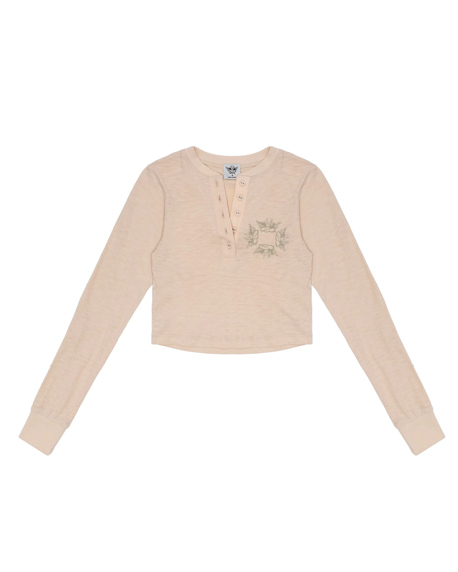 BOYS LIE X Eyes Wide Shut Crop Henley - Image 13