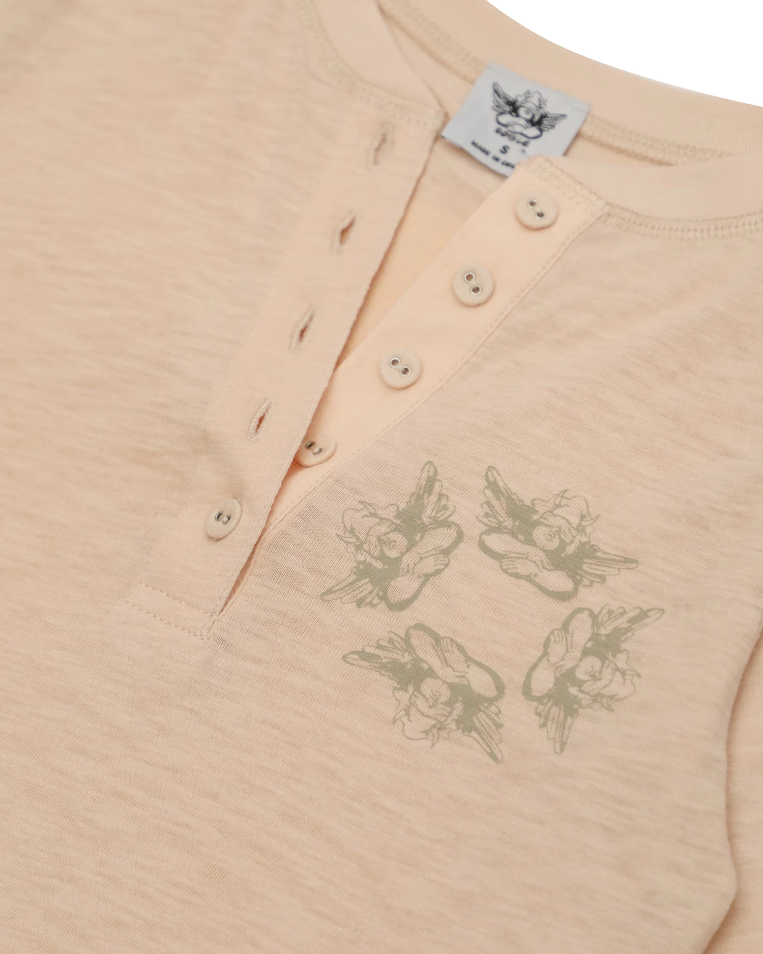 BOYS LIE X Eyes Wide Shut Crop Henley - Image 15