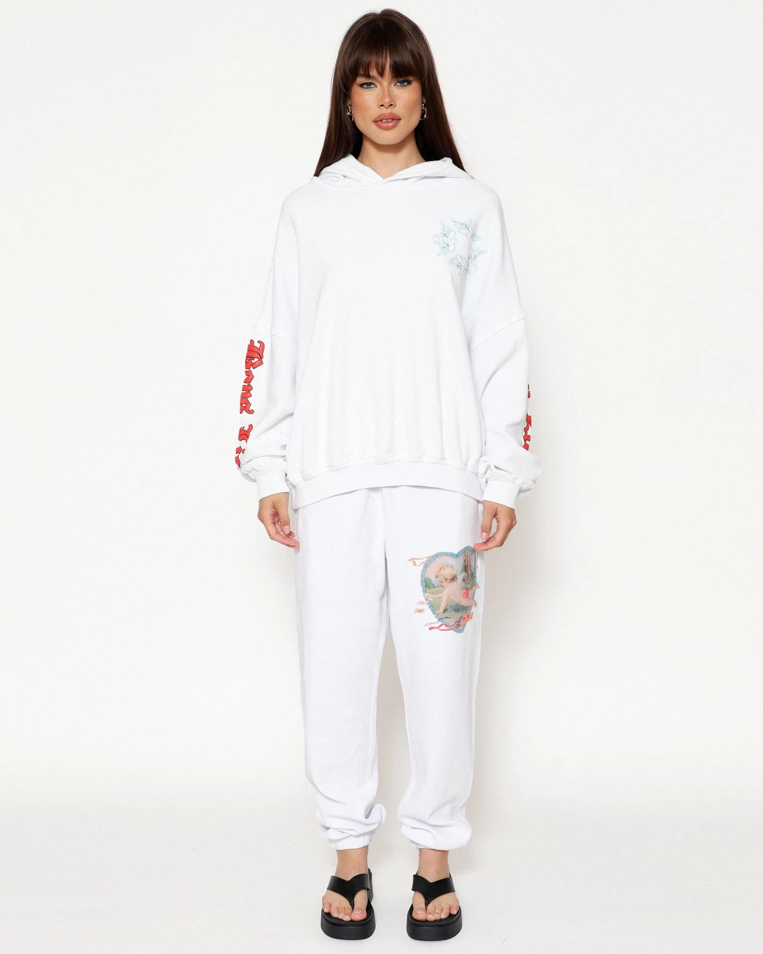 BOYS LIE X Straight Flush Sweatpants