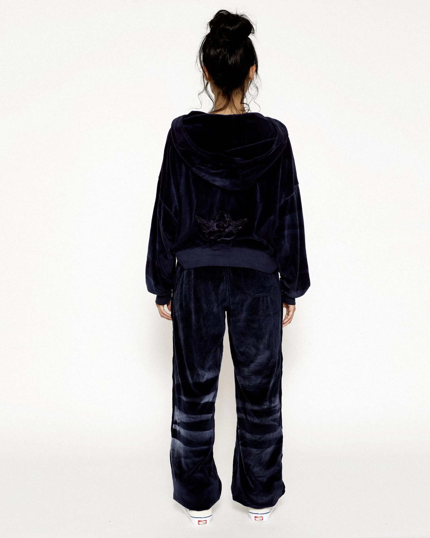 BOYS LIE X Velour Hoodie Crop - Image 5