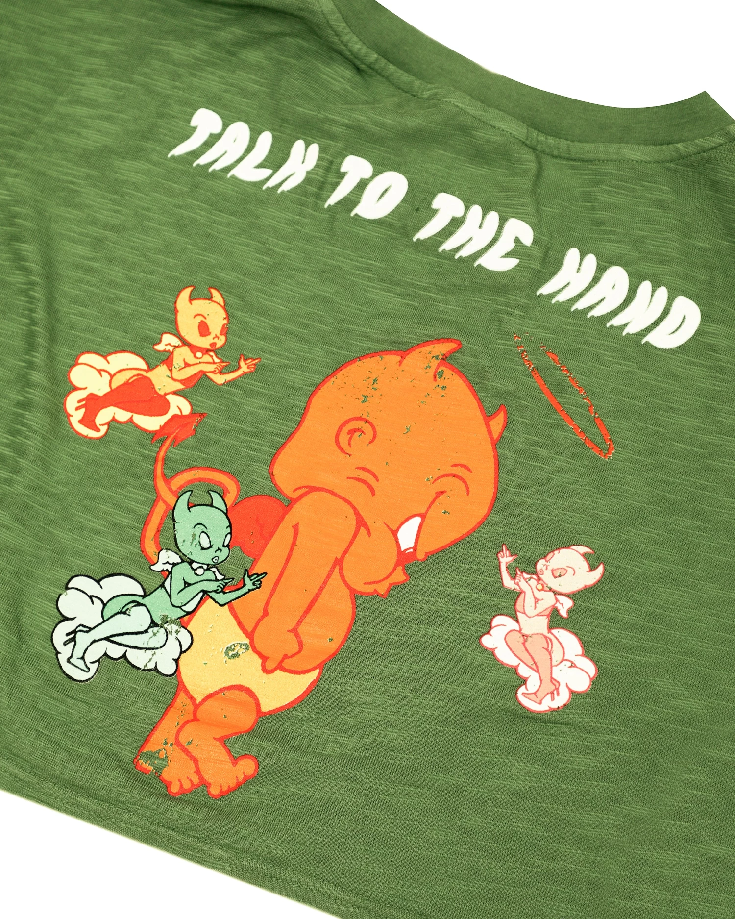 BOYS LIE X Talk To The Hand Cropped Baby Tee - Image 9