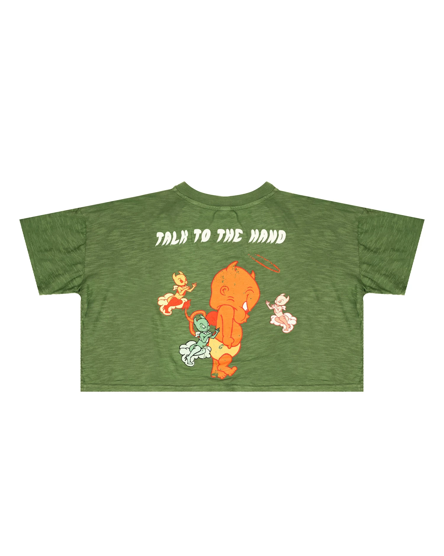 BOYS LIE X Talk To The Hand Cropped Baby Tee - Image 7