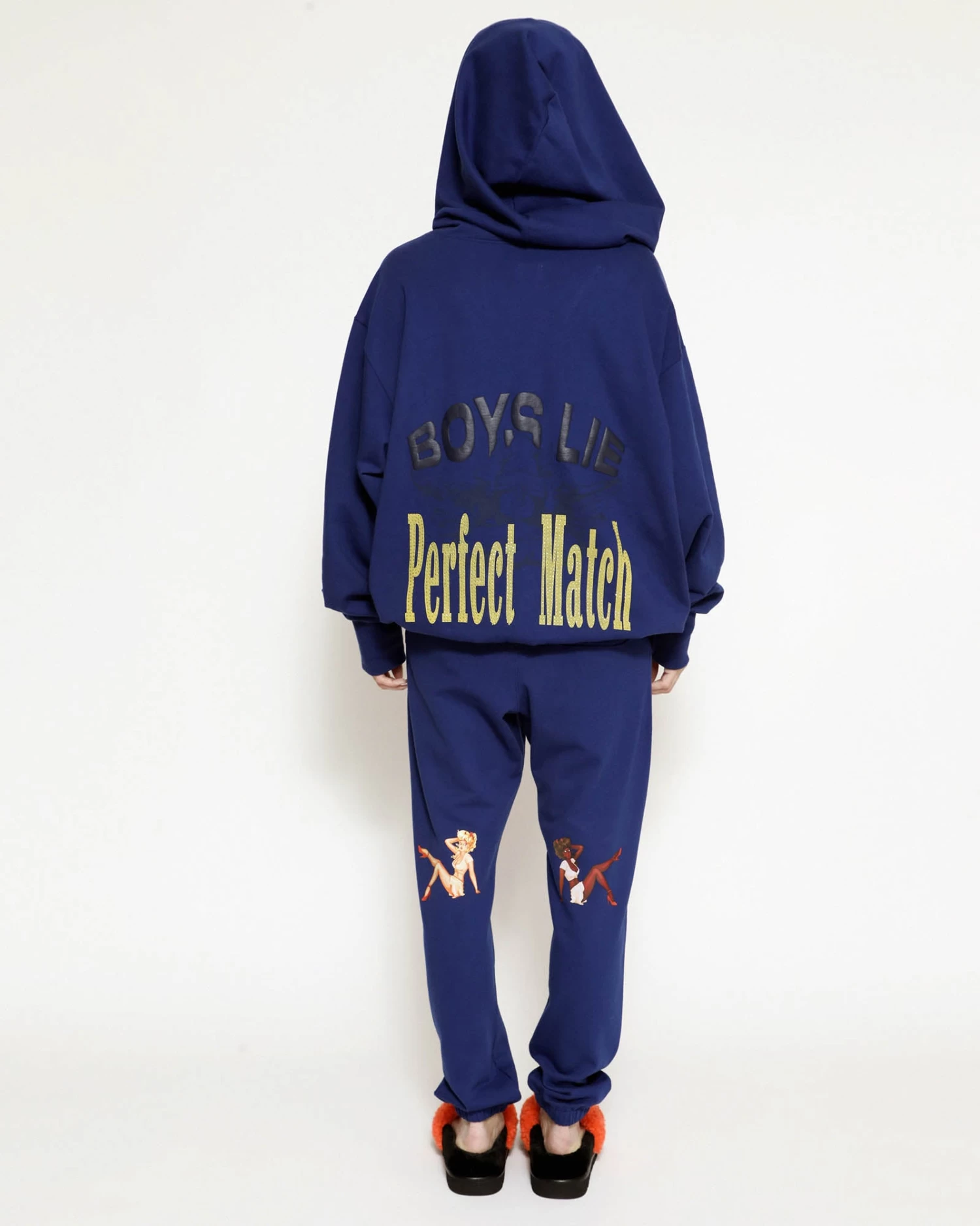 BOYS LIE X Navy Perfect Match Remix Sweatpants - Image 6
