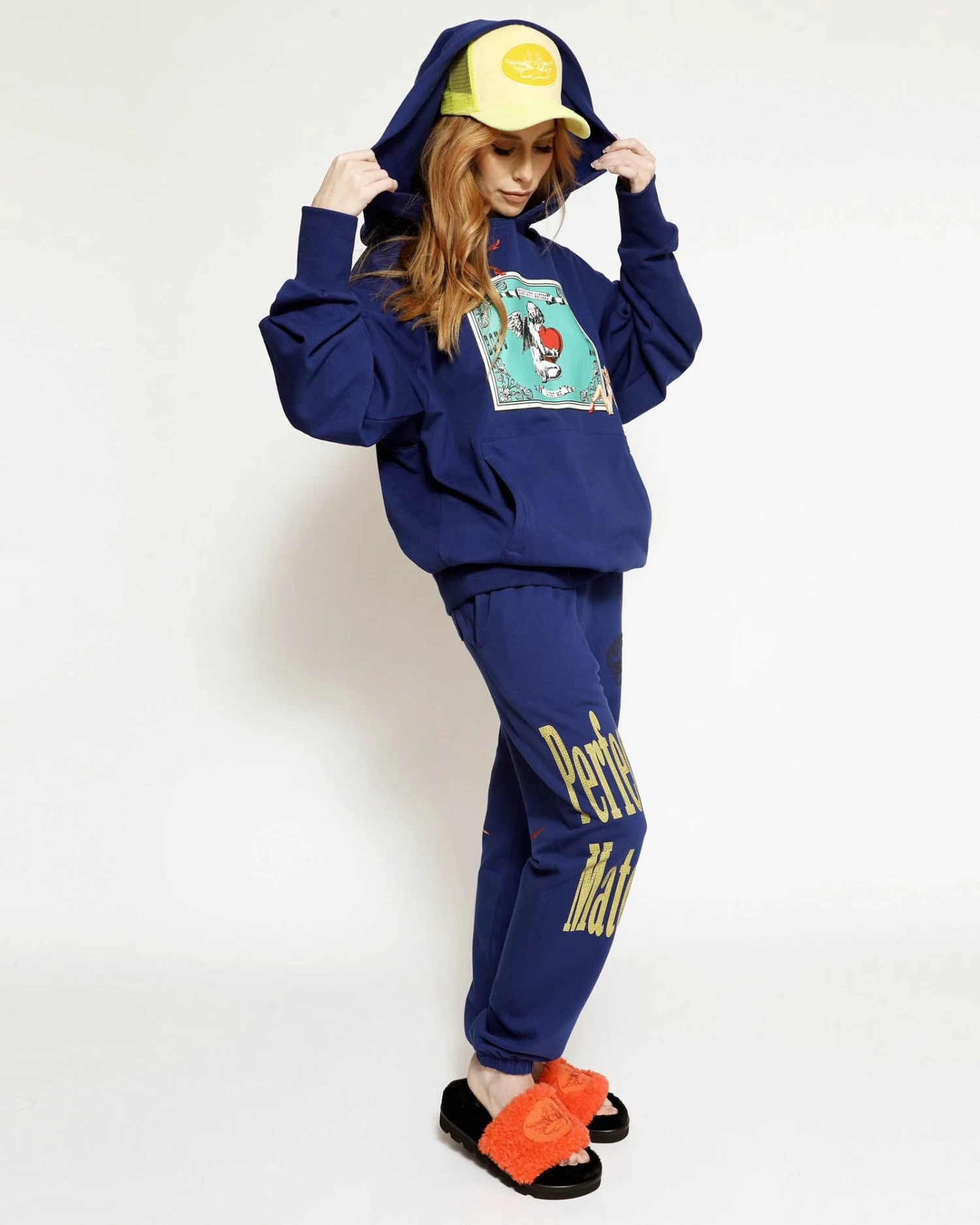 BOYS LIE X Navy Perfect Match Remix Sweatpants - Image 2