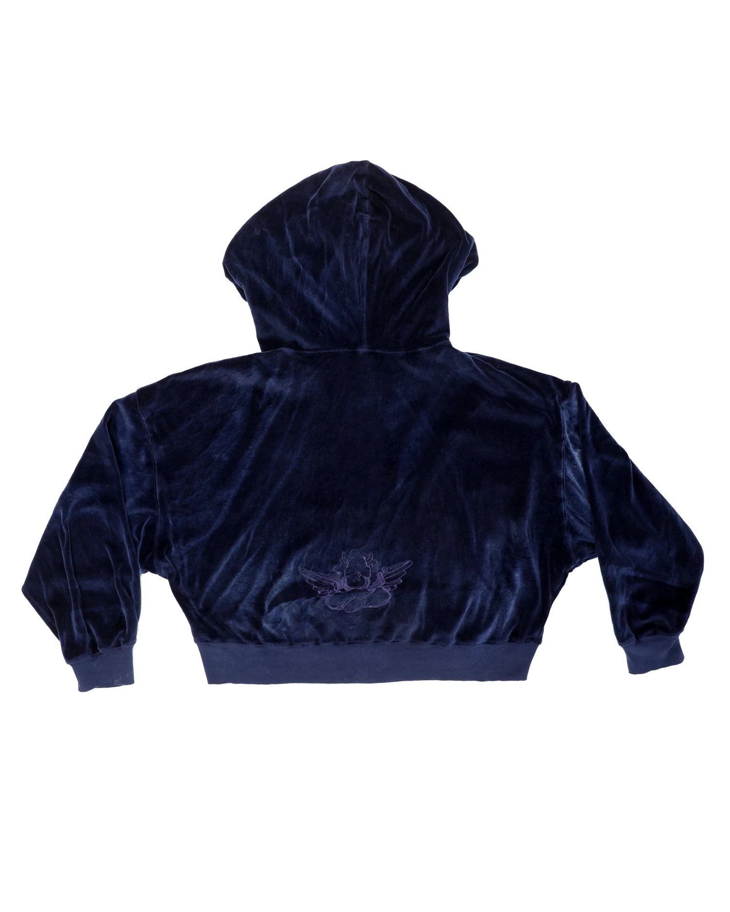 BOYS LIE X Velour Hoodie Crop - Image 11