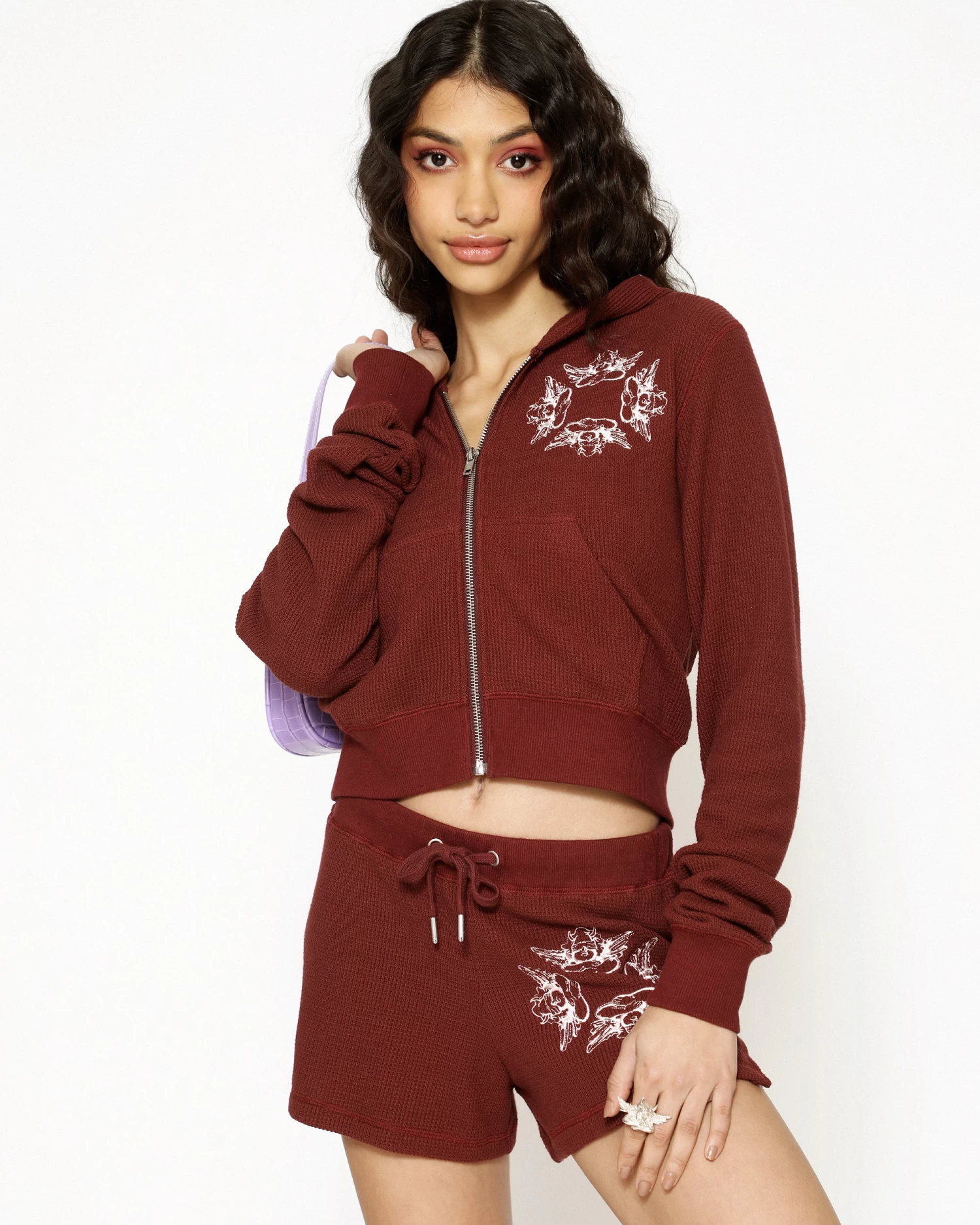 BOYS LIE X On The Rocks Thermal Zip-Up Hoodie