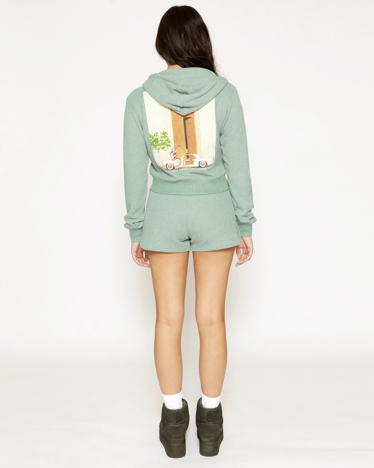 BOYS LIE X Eyes Wide Shut Thermal Zip-Up Hoodie - Image 12