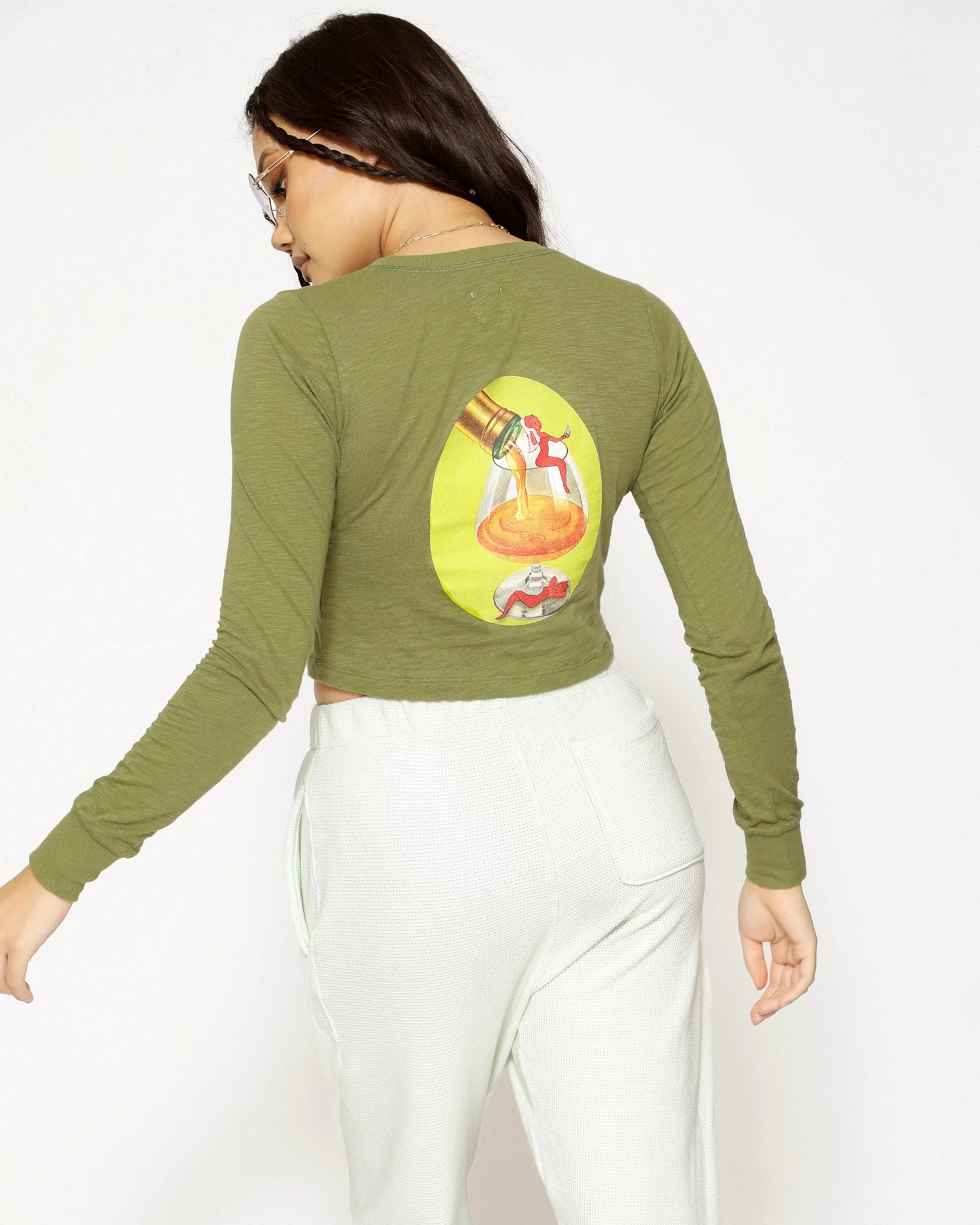 BOYS LIE X On The Rocks Crop Henley