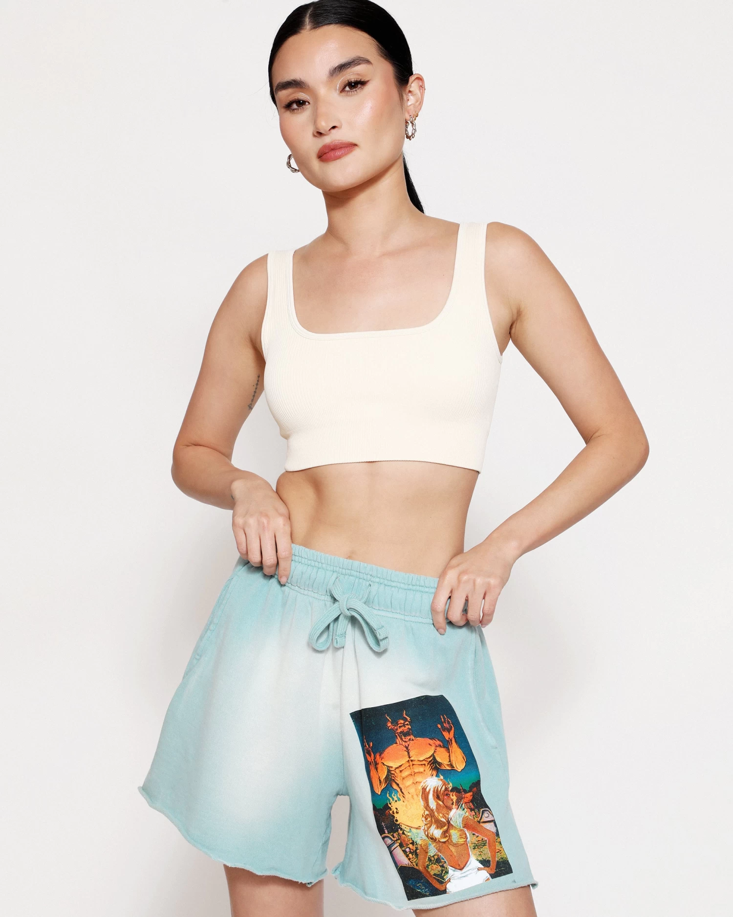 BOYS LIE X Hatchet Cemetery Brady Shorts - Image 4