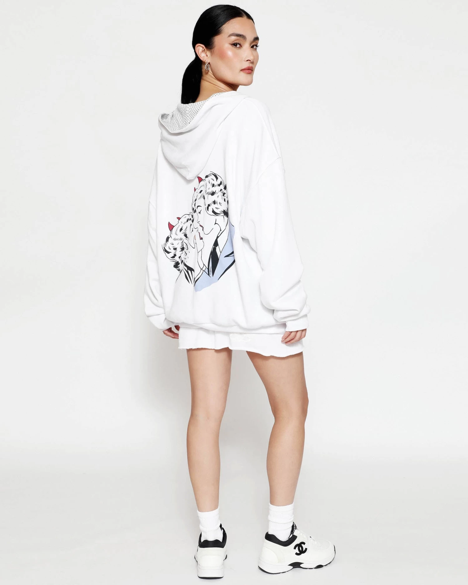 BOYS LIE X Smitten Zip-Up Boyfriend Hoodie