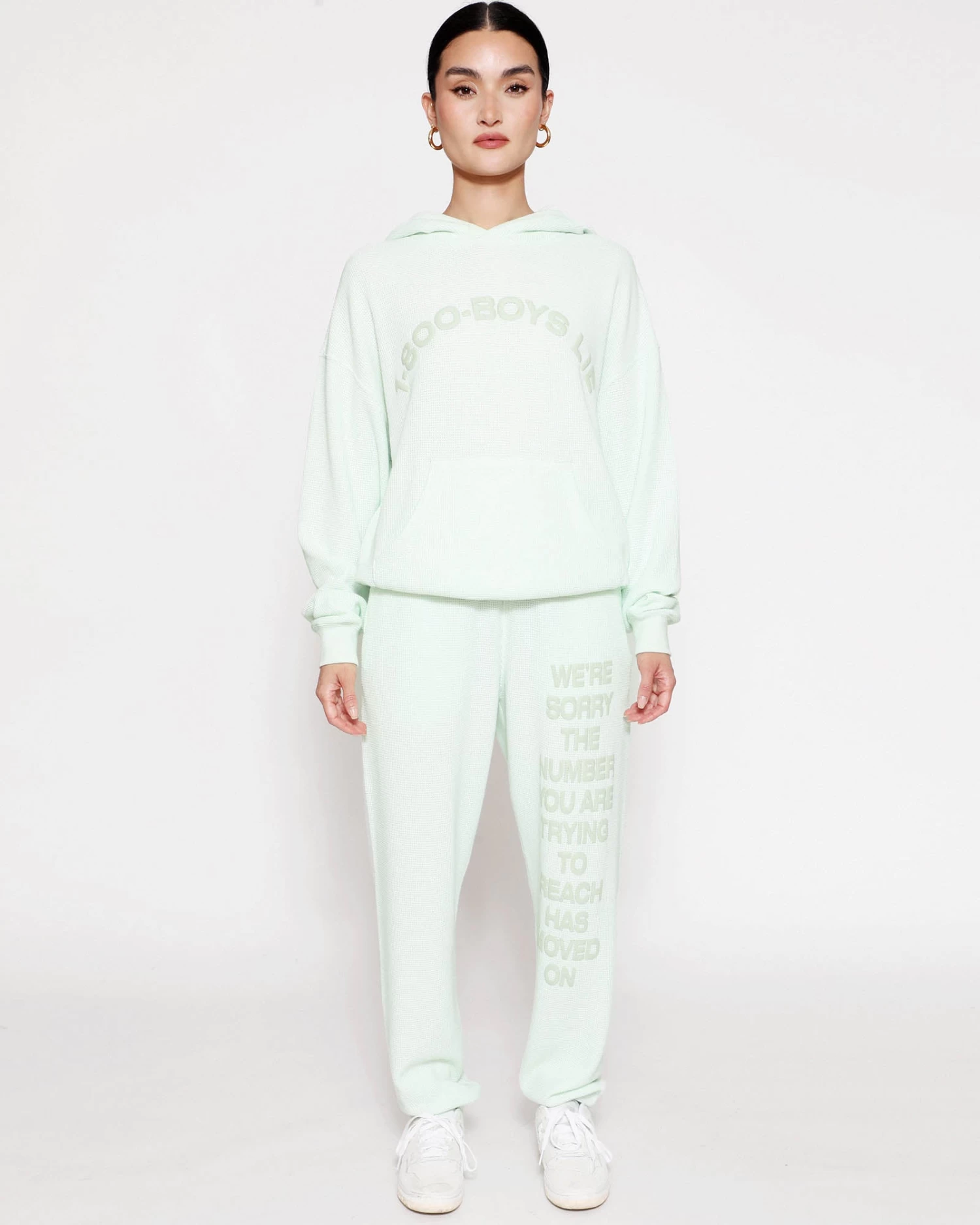 BOYS LIE X Green 1-800 Reunion Hoodie - Image 4