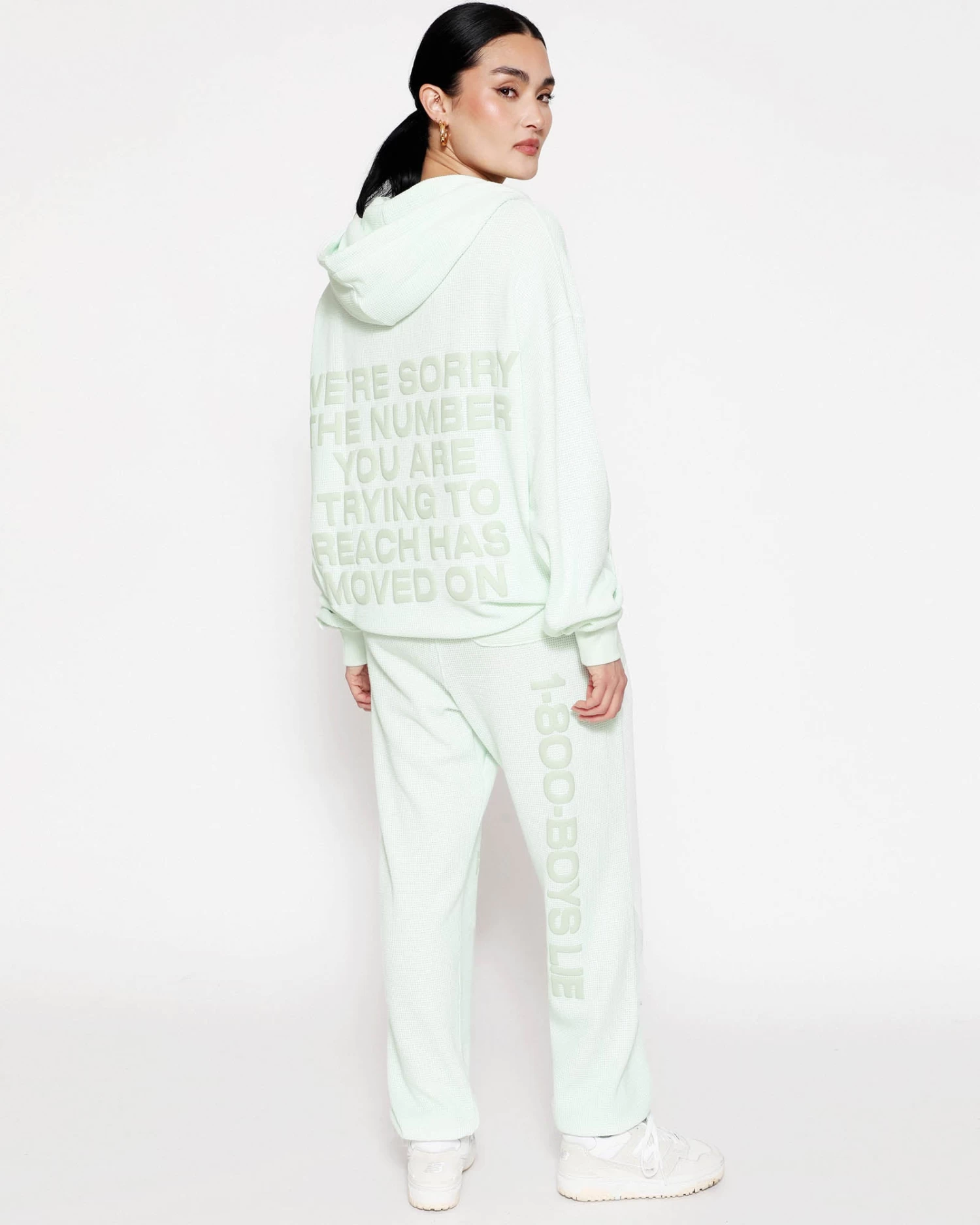 BOYS LIE X Green 1-800 Reunion Hoodie - Image 6
