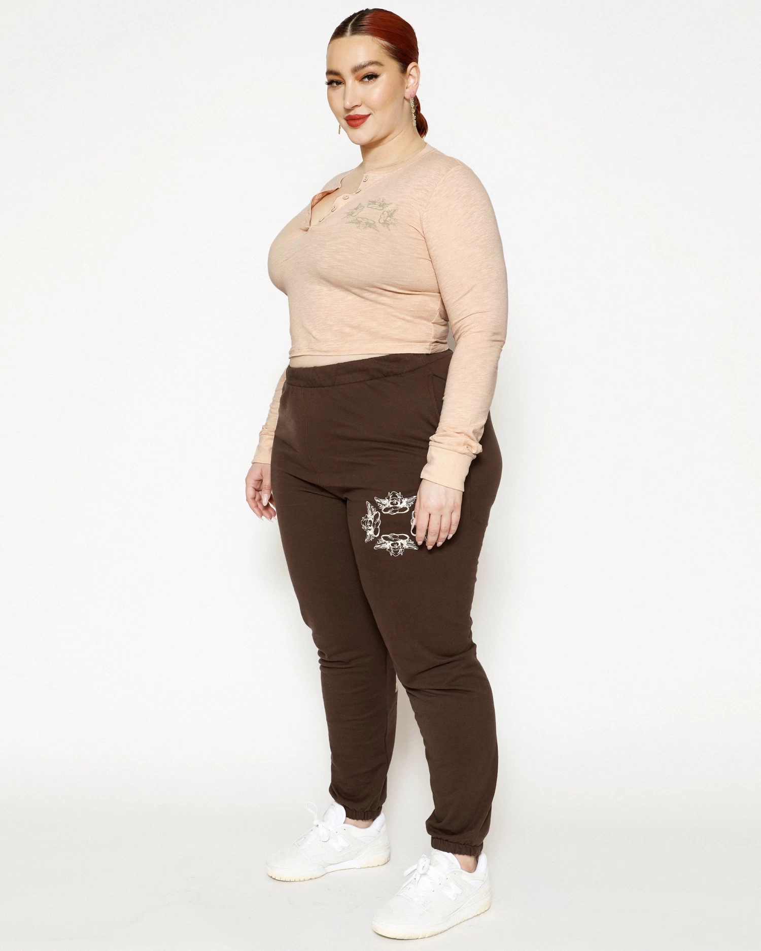 BOYS LIE X Eyes Wide Shut Crop Henley - Image 5