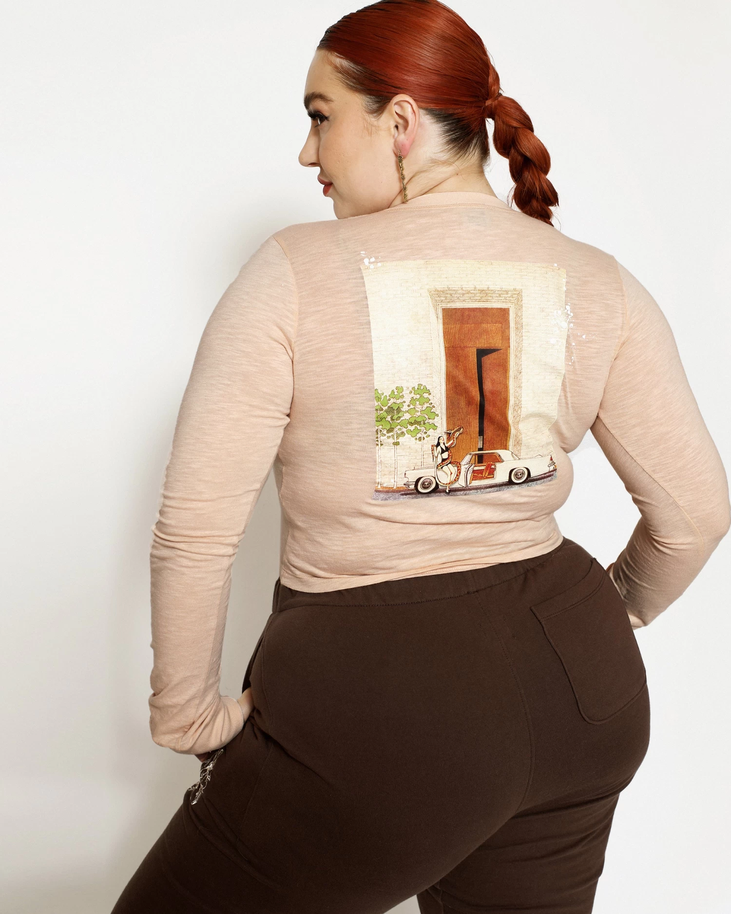 BOYS LIE X Eyes Wide Shut Crop Henley - Image 2