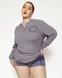 BOYS LIE X Let It Grow Thermal Boyfriend Henley