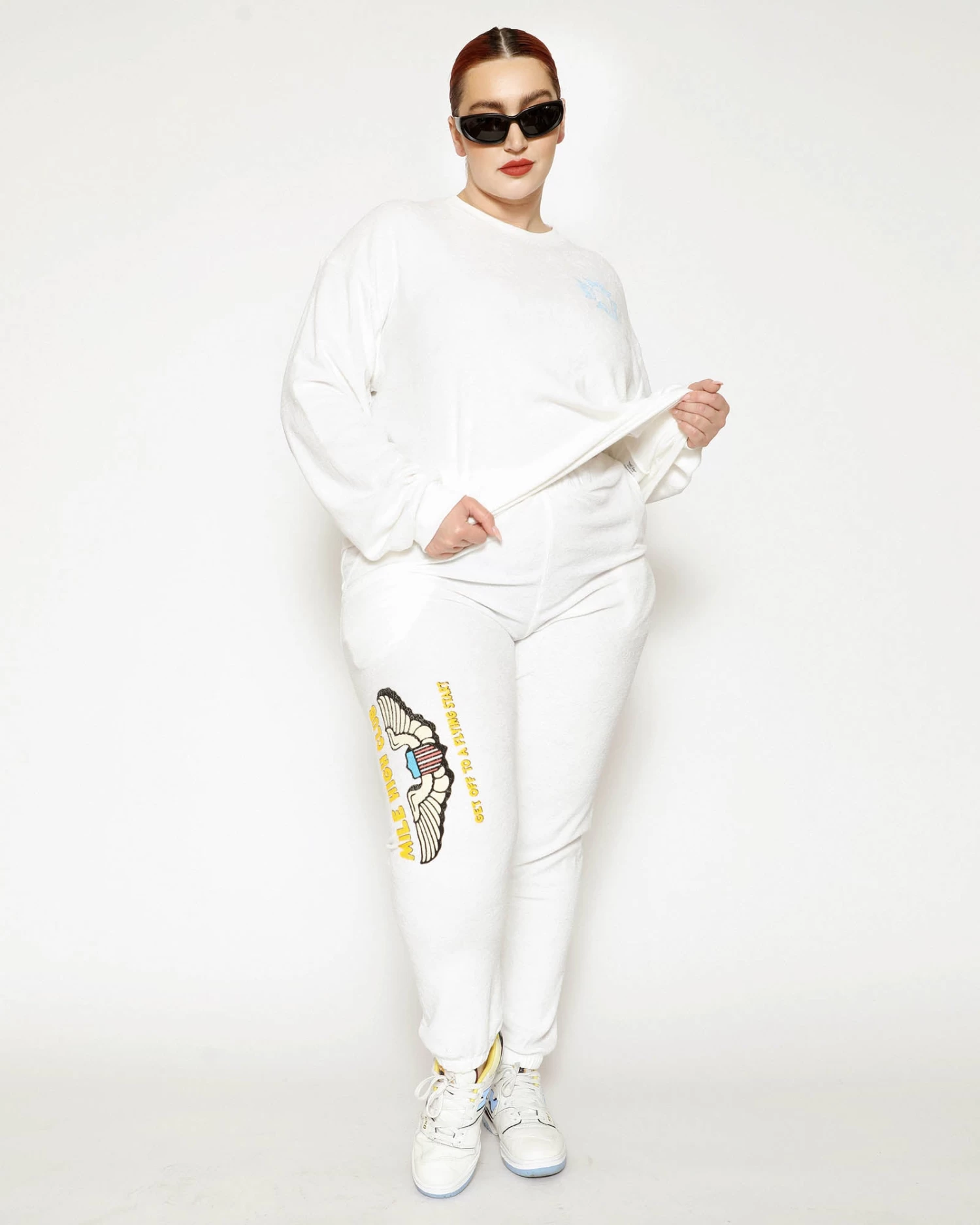 BOYS LIE X Spread Your Wings Terry Sweatpants - Image 2