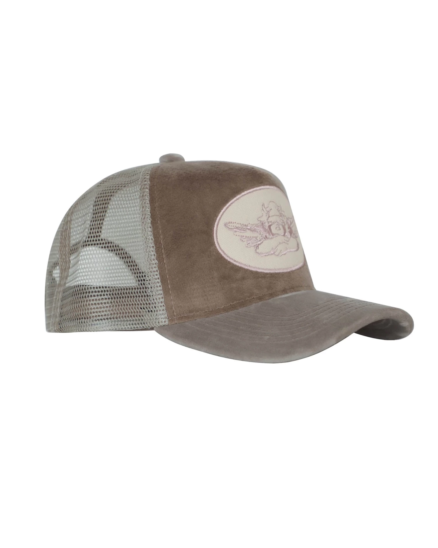 BOYS LIE X Ojai There Velour Trucker Hat - Image 2