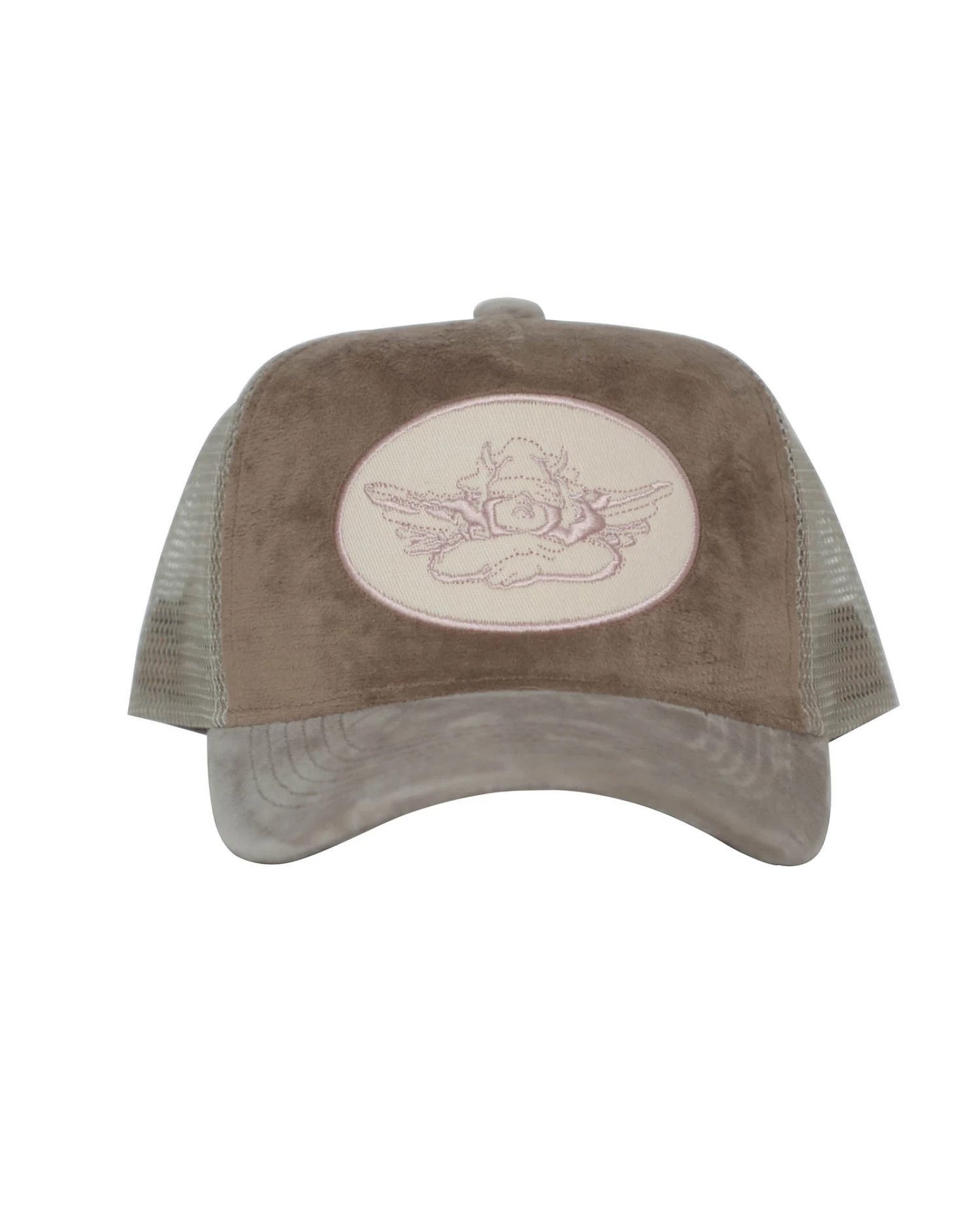 BOYS LIE X Ojai There Velour Trucker Hat