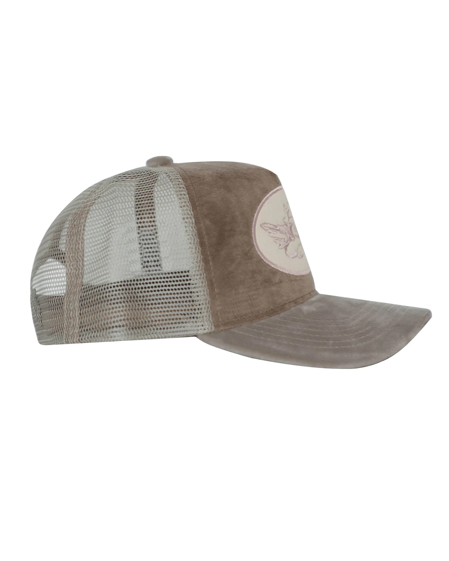 BOYS LIE X Ojai There Velour Trucker Hat - Image 3