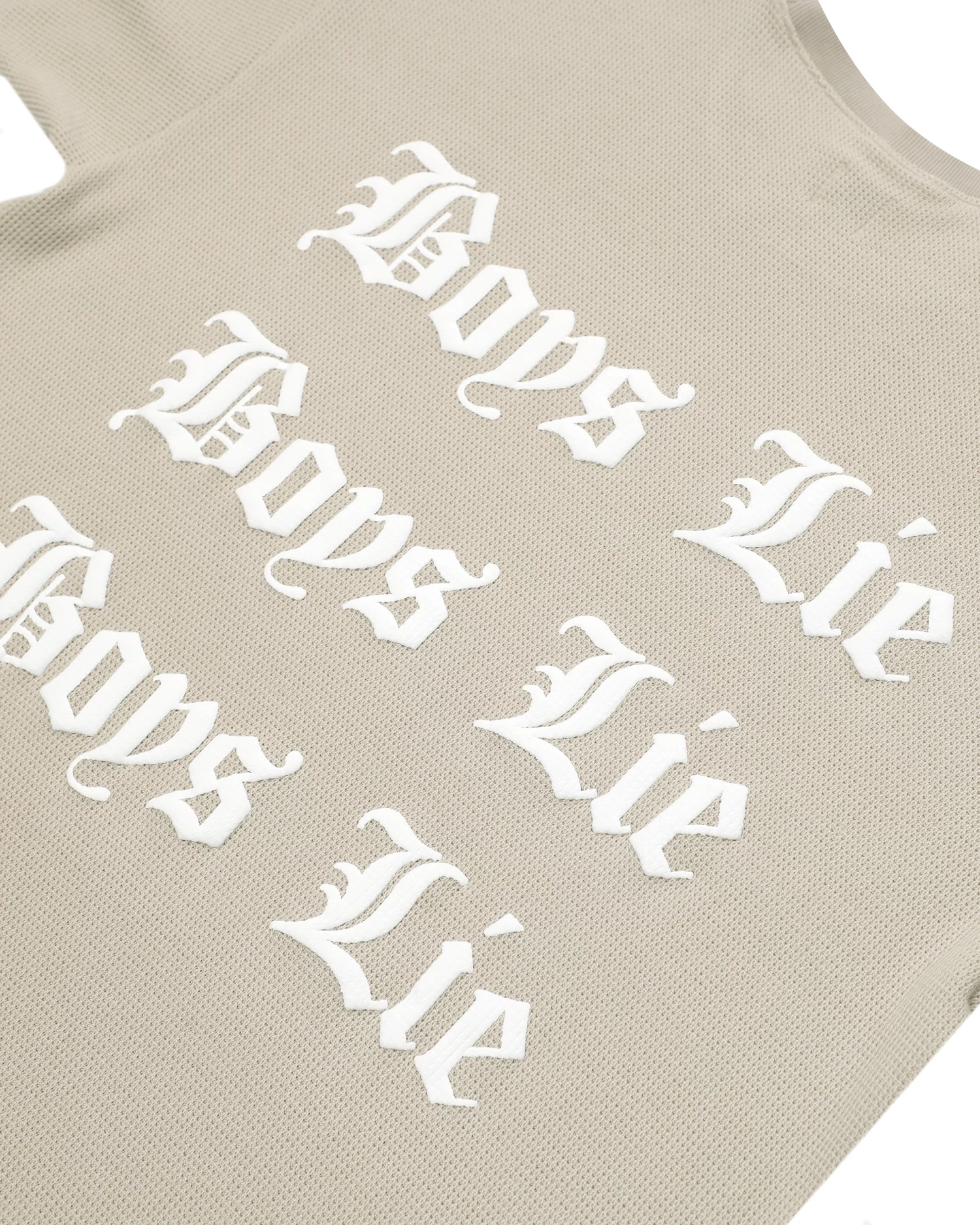 BOYS LIE X Tan Straight Flush Boyfriend Thermal Tee - Image 9