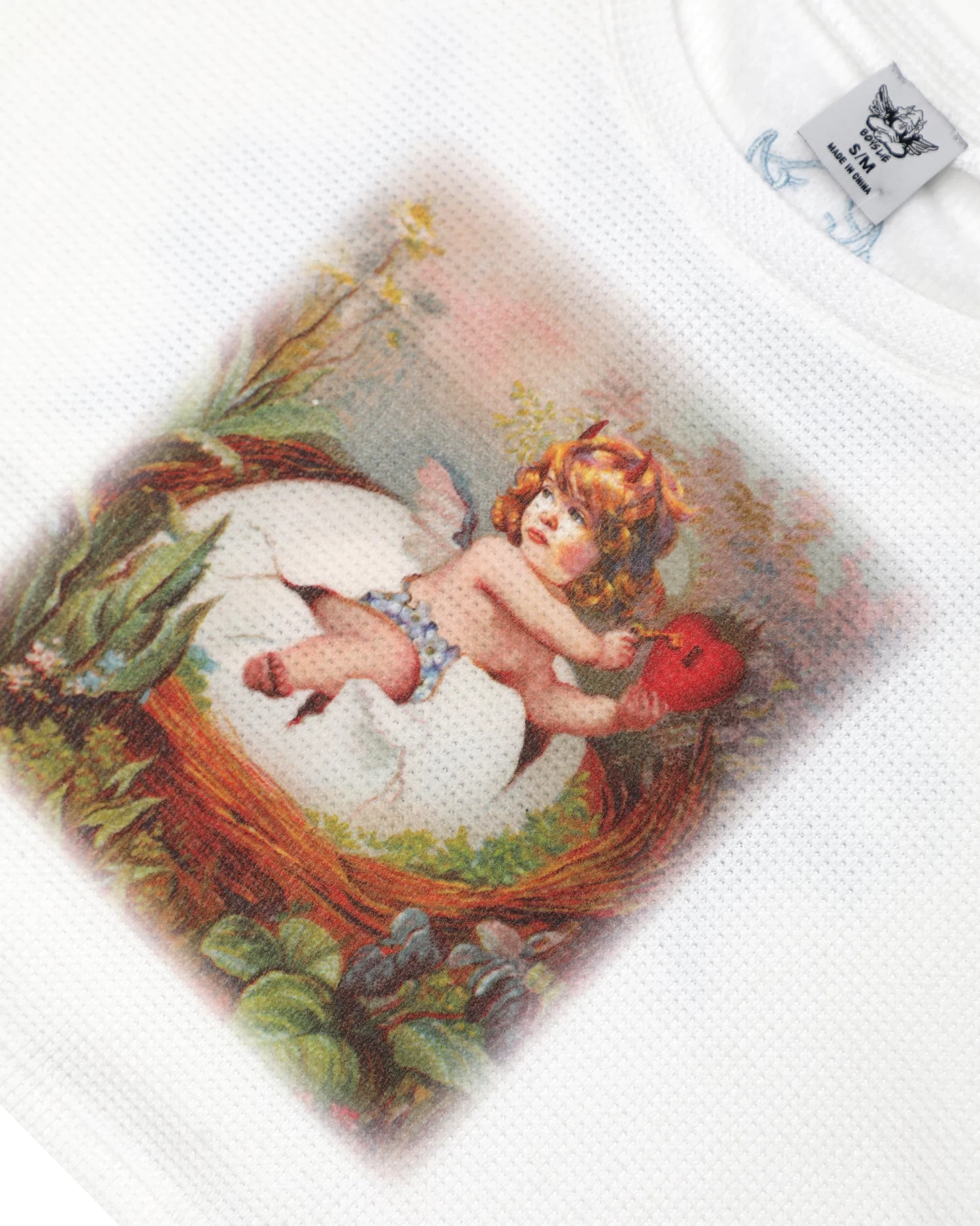 BOYS LIE X Nestled Up Longsleeve Crop Tee - Image 8