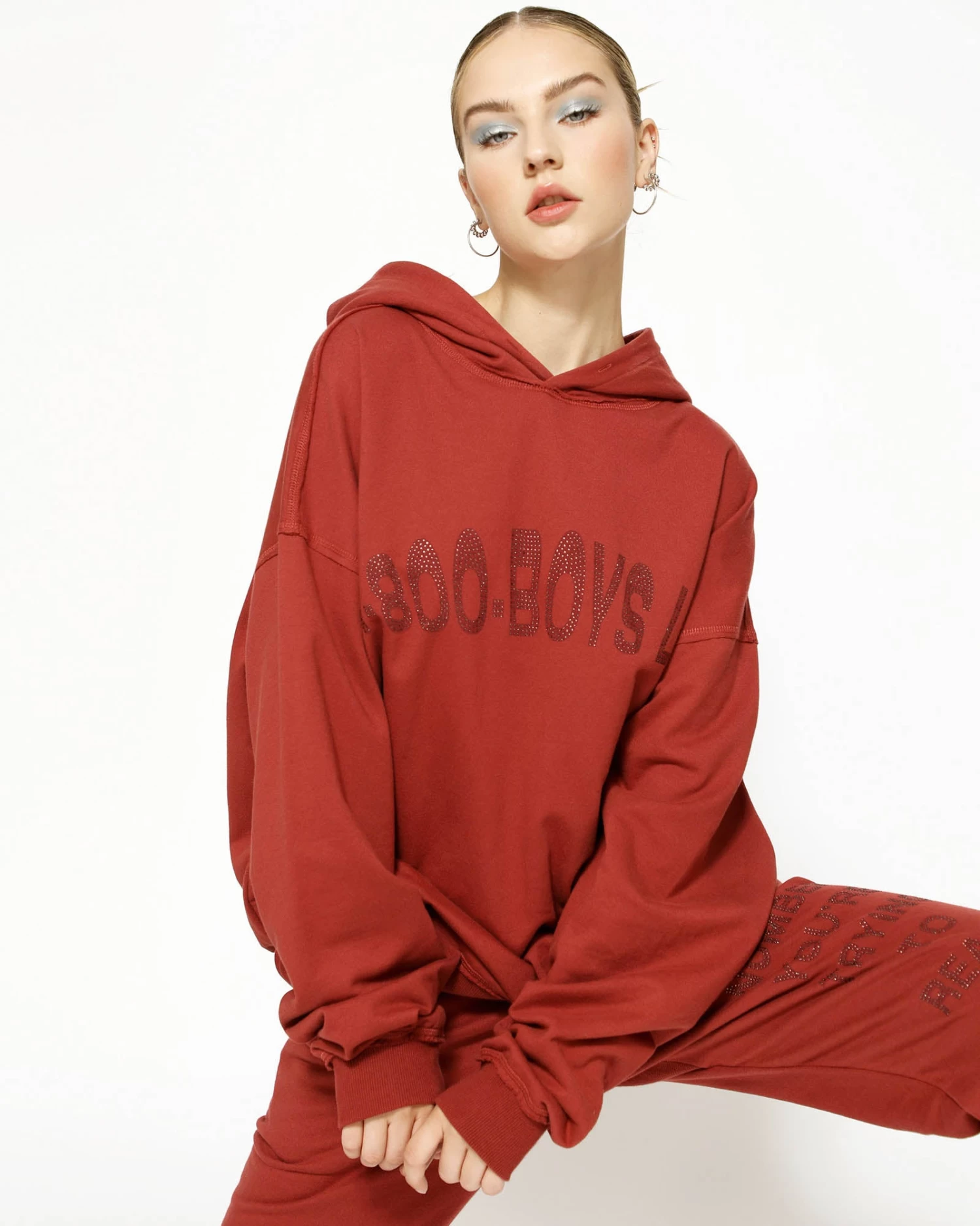BOYS LIE X Red 1-800 Remix Hoodie