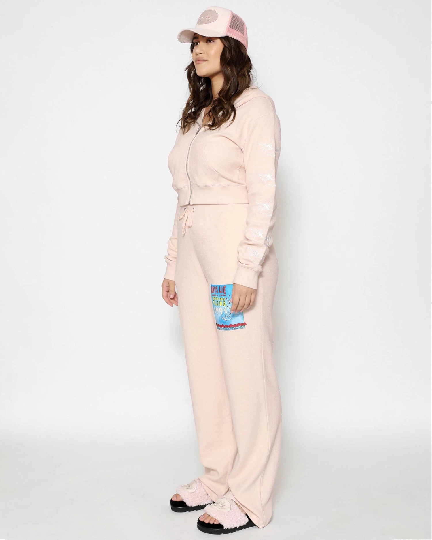 BOYS LIE X World Tour Zip-Up Hoodie - Image 3