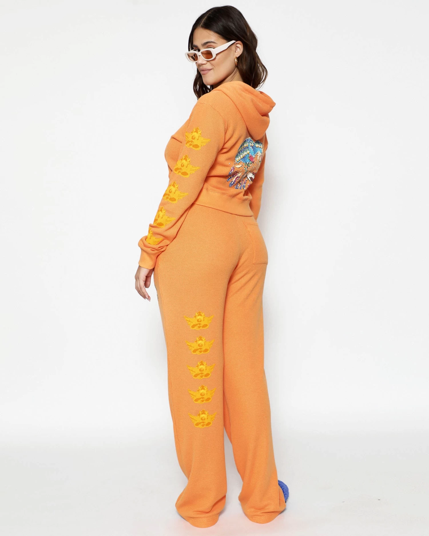 BOYS LIE X Where It Begins Thermal Zip-Up Hoodie - Image 9