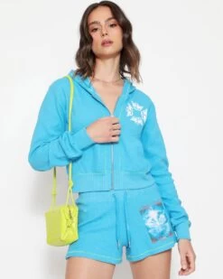 BOYS LIE X Washed Up Zip-Up Hoodie