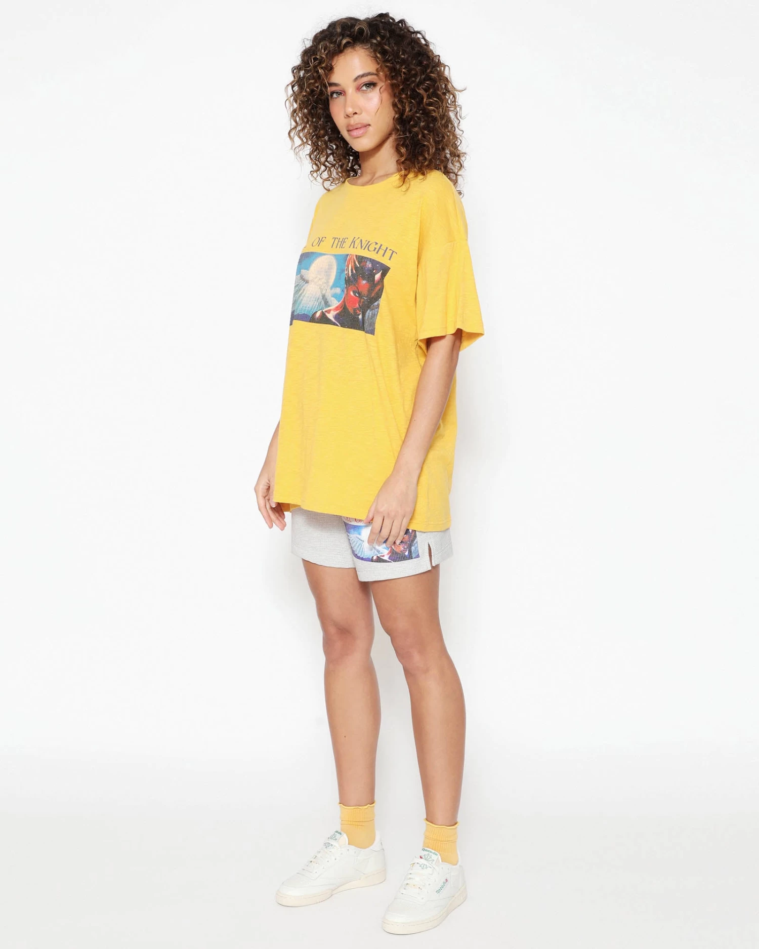 BOYS LIE X Yellow Knightlight Boyfriend Tee - Image 5