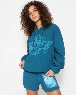 BOYS LIE X Washed Up Henley Crewneck